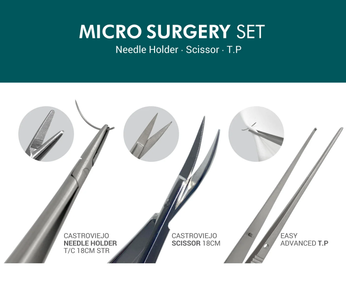 Microsurgery Instrument Set – Minimax Implant